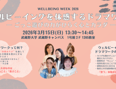 【WS026】　ウェルビーイングを体感するドラマワーク